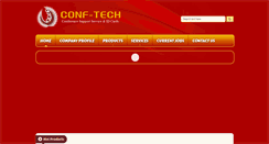 Desktop Screenshot of conf-tech.co.in