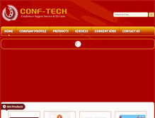 Tablet Screenshot of conf-tech.co.in